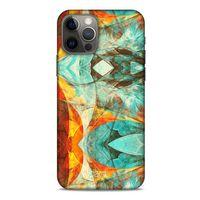 Apple iPhone 12 Pro Kılıf Pastel Renkler (11) Tam Koruma Su Yeşili