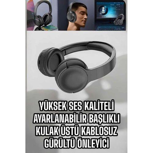 Kablosuz Bluetooth Kulaklık Anc enc Destekli Kulak Üstü Yüksek Ses Kaliteli