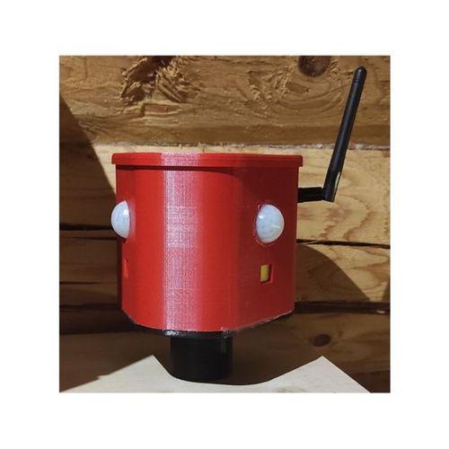 360 Hayvan Kovucu Yanıp Sönen ve Sesli WIFI Özellikli 3D Baskı (Bu ürün Sadece Plastik parçadır - Almadan Önce Soru Sorabilirsiniz)