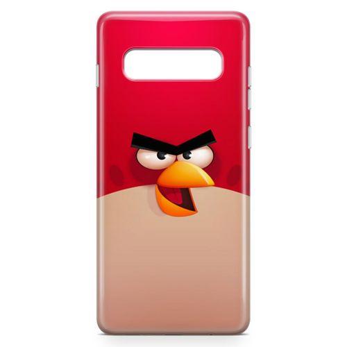 Samsung Galaxy S10 Plus Kılıf Angry Birds Arka Kapak Koruma Desenli Full Koruyucu