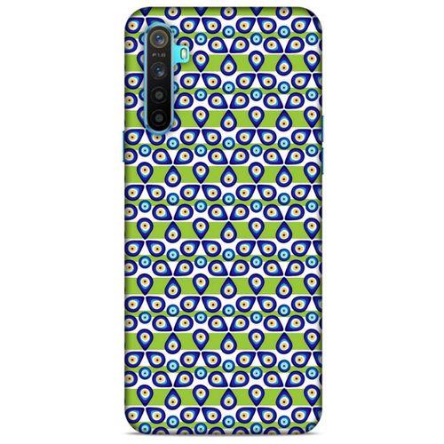 Nazarium (29) Desenli Silikon Kapak Oppo Realme 6i Kılıf