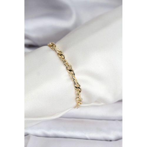 14K Gold Renk Kaplama Zincir Model CM Kadın Bileklik