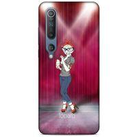 Xiaomi Mi 10 Kılıf FunnyMaX (50) Shockproof Kılıf Koyu Pembe Kedi
