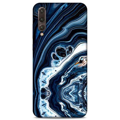 Mermer Lacivert Huawei P20 Pro Kılıf