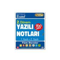 9. Sınıf Yazılı Notları 2. Dönem 1 ve 2. Yazılı