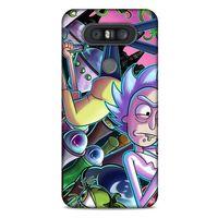 LG K41S - K51S Uyumlu Kılıf Rick And Morty (40) Fit Silikon Kılıf Rick D. Sanchez