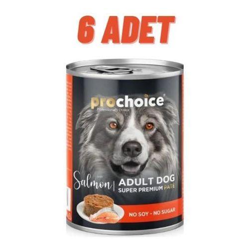 ProChoice Adult Dog Salmon Pate Köpek Konservesi 6x400 gr