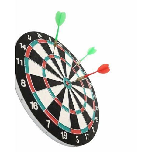 Ev Ve Ofis İçin 17 İnç Dart Tahtası Seti 4 Adet Dart Oku Dahil