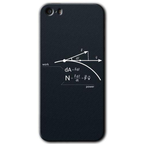 iPhone 5s Kılıf HD Desen Baskılı Arka Kapak - Work Formül + Kırılmaz Cam