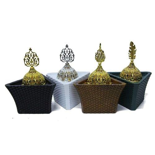 Buhurdanlık Seramik  Altın Dekorlu Kapak