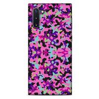 Samsung Galaxy Note 10 Uyumlu Kılıf Pembe Delisi (34) Slim Armor Kılıf Kamuflaj