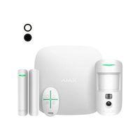 AJAX  StarterKit Cam Plus, Kablosuz, Alarm Kiti, BEYAZ
