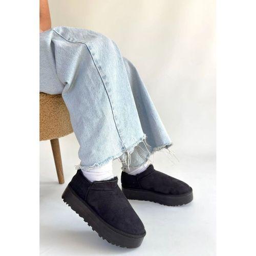 Mitay Siyah Süet Bot