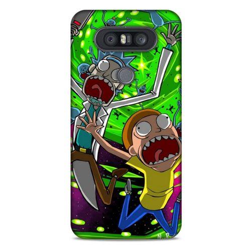 LG K41S - K51S Uyumlu Kılıf Rick And Morty (22) Tam Koruma Kılıfı Nancy
