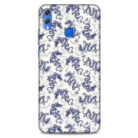 Huawei Honor 8x Kılıf Japonya (30) Silicone Case Japonya Ejderha Efsanesi