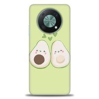 Huawei Nova Y90 Kılıf HD Baskılı Kılıf - Avacado + Tam Ekran Koruyucu