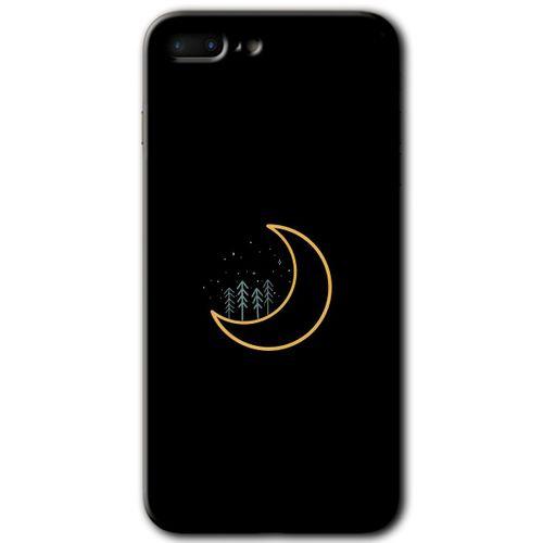 iPhone 8 Plus Kılıf Baskılı Kapak - İyi Geceler +Tam Kaplayan Mat Seramik