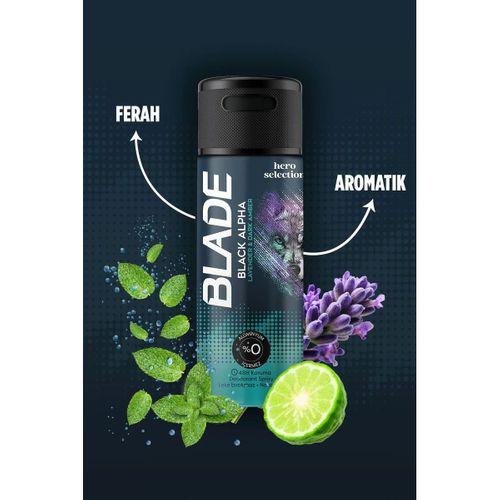 2 Adet Blade Hero Selection Serisi Black Alpha Erkek Deodorant 150 Ml