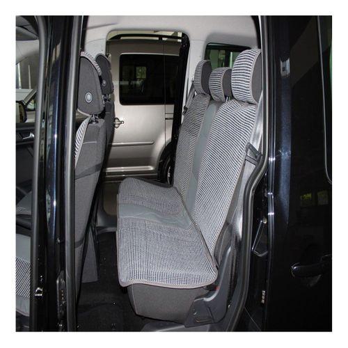 Deri Kilim Minder Füme-Açık Gri / Klmny187