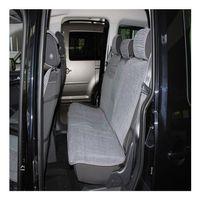 Deri Kilim Minder Füme-Açık Gri / Klmny187