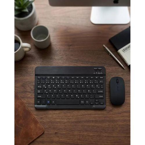 Wireless Kl.ye Mouse Seti Bluetooth Bağlantılı İnce Tasarım Sessiz Kullanım