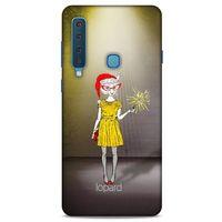 Samsung Galaxy A9 2018 Kılıf FunnyMaX (32) Soft Silikon Kılıf Turuncu Kahve