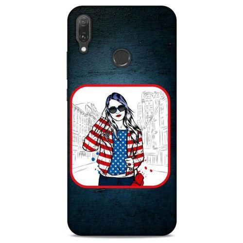 Sokak Modası 87 Huawei Y9 2019 Kılıf Desenli Silikon