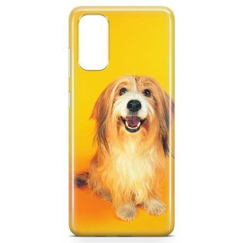Samsung Galaxy S20 Kılıf Collie Arka Kapak Koruma Desenli Full Koruyucu