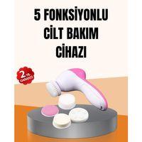 Derin Temizleme Ve Masaj İçin 5 Başlıklı Yüz Cilt Bakım Aleti