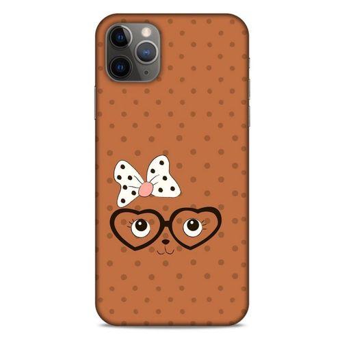 Lopard Apple Iphone 11 Pro Max Uyumlu Kılıf Kediler (11) Tam Koruma Gözlük Yüz