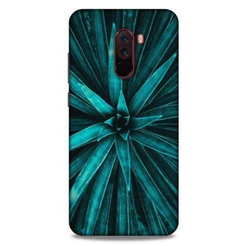 Lopard Xiaomi Pocophone F1 Uyumlu Kılıf Bahar (26) Tpu Silikon Kılıf Koyu Yeşil