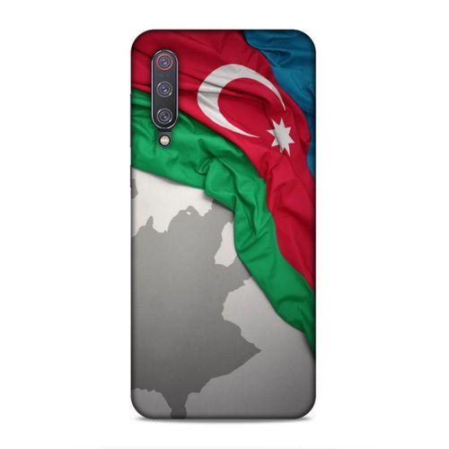 Xiaomi Mi 9 Uyumlu Kılıf Azarbaijan (9) Kılıf Kumaş Bayrak