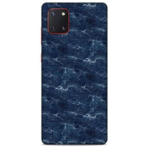 Mermer Desenli (15) Tema Antişok Kılıf Lacivert Samsung Galaxy Note 10 Lite Kılıf