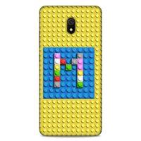 Lopard Xiaomi Redmi 8A Uyumlu Kılıf BloX (24) Darbe Emici Kılıf M Harfi