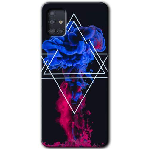 Galaxy A51 Kılıf HD Desen Baskılı Arka Kapak - Mekanik Duman 1