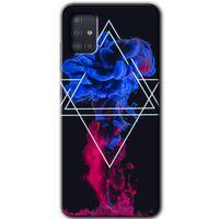 Galaxy A51 Kılıf HD Desen Baskılı Arka Kapak - Mekanik Duman 1