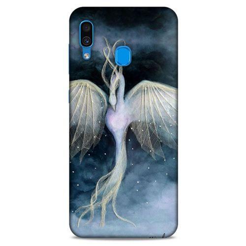 Y.Liva-2020 (Anka Kuşu) Samsung Galaxy A30 Kılıf Silikon Kapak Desenli