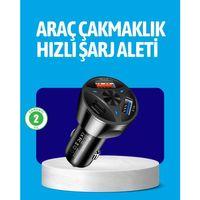 55w Güçlü Araç Şarj Cihazı Power Delivery Destekli