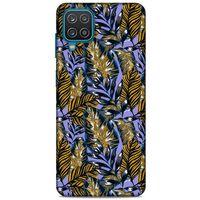 Lopard Samsung Galaxy A12 Uyumlu Kılıf Botanix (56) Silikon Kılıf