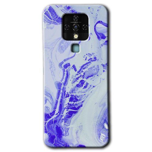 Tecno Camon 16 HD Baskılı Kılıf + 9D Tam Ekran Koruyucu - Cranny Liquid Wall