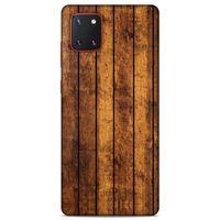 Lopard Samsung Galaxy Note 10 Lite Uyumlu Kılıf Wood'X (15) Antişok Kılıf Baskılı