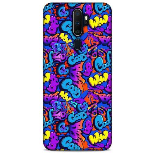 Graffitix (20) Desenli Silikon Kapak Oppo A5 2020 Kılıf