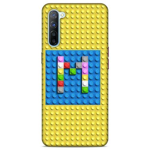 Lopard Oppo Reno 3 Uyumlu Kılıf BloX (24) Darbe Emici Kılıf M Harfi