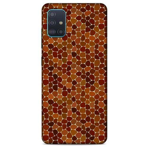 Samsung Galaxy A51 Kılıf Baskılı Özel Seri Taşlı (13) Silikon Kap