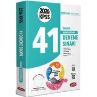 2026 KPSS Genel Kültür Genel Yetenek 41 Deneme Sınavı Data Yayınları