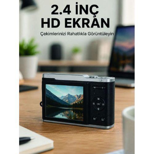 4k Video Kayıtlı 48 Mp Dijital Fotoğraf Makinesi Otomatik Odaklama