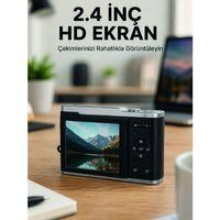 4k Video Kayıtlı 48 Mp Dijital Fotoğraf Makinesi Otomatik Odaklama