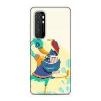 Xiaomi Mi Note 10 Lite Kılıf Entel Ordek Arka Kapak Silikon Koruma Full Koruyucu