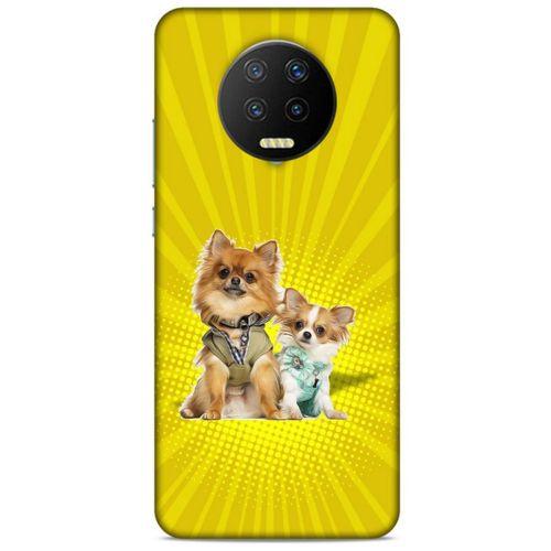 Lopard İnfinix Note 7 Uyumlu Kılıf Köpek Kıyafetleri (22) Tam Koruma Kılıfı