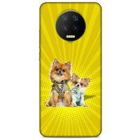 Lopard İnfinix Note 7 Uyumlu Kılıf Köpek Kıyafetleri (22) Tam Koruma Kılıfı